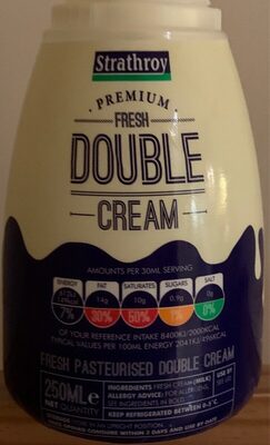 Premium Fresh Double Cream - 5015496000453