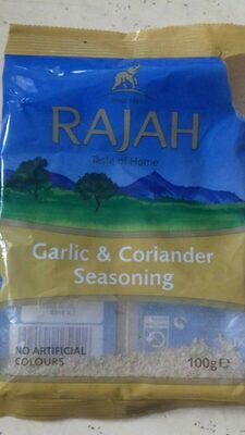 Garlic & Coriander seasoning - 5015821144029