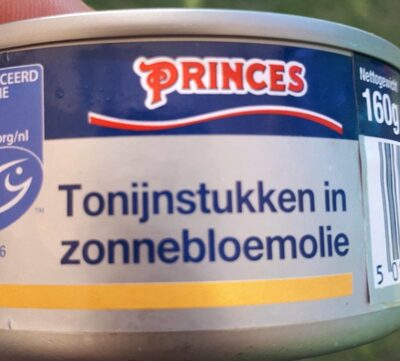 tonijnstukken in zonnebloemolie - 5016599007059