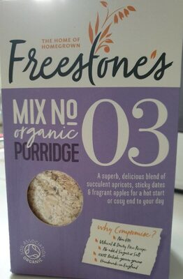 Freestone's Organic Porridge - 5016786001761