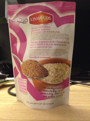 Linwoods Mild Flaxseed Nuts Co Q10 - 5016887003367