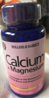 Calcium & Magnesium - 5017174040812