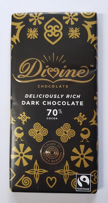 Deliciously rich dark chocolate 70% cocoa - 5017397001942