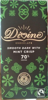 Divine chocolate smooth dark eith mint crisp - 5017397001980