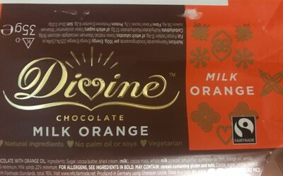 Chocolate milk orange - 5017397002567