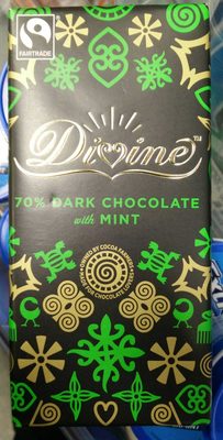 70% Dark chocolate with mint - 5017397444114