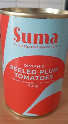 Suma organic peeles plum tomatoes - 5017601016601