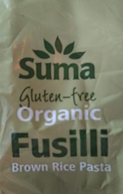 Fusilli brown rice pasta - 5017601041436