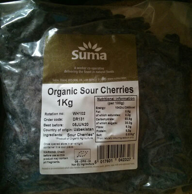 Organic Sour Cherries - 5017601042327