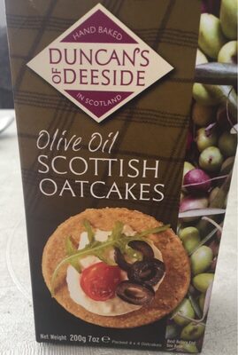 Olive oil scottish oatcakes - 5017605112132