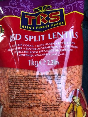 T.R.S. Lentilles Corail 1Kg - 5017689044312