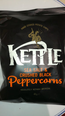 Kettle Sea Salt and Black Peppercrisps - 5017764114022