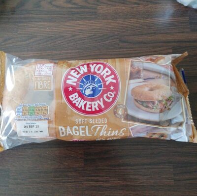 Soft seeded bagel thins - 5018297009267