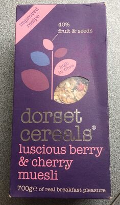 Dorset Cereals Luscious Berry and Cherry Muesli - 5018357011933