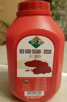Colorant alimentaire rouge - 5019124107002