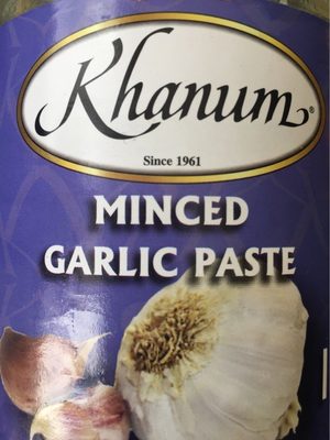 Miced garlic pasted - 5019124207009