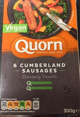 Cumberland sausages - 5019503034202