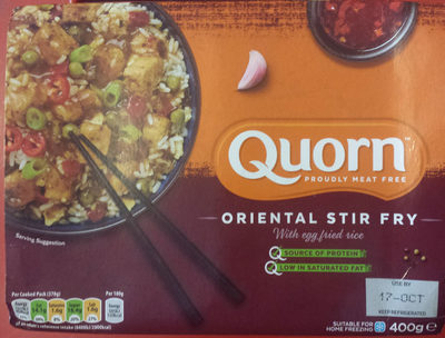 Oriental Stir Fry with Egg fried rice - 5019503034257