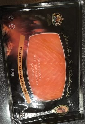 John Ross JR Scottish Smoked Salmon 100G - 5020167000069