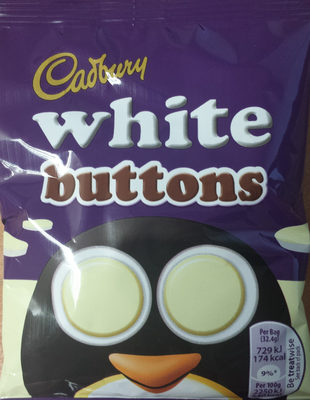 Cadbury buttons chocolate pieces white chocolate - 50201815