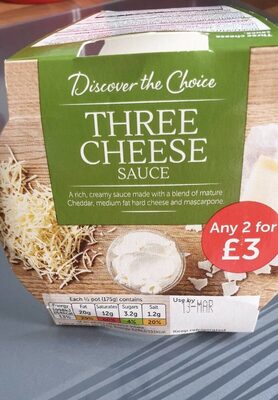 Three Cheese Sauce - 5020379128001