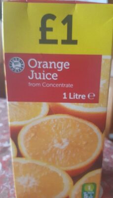 Orange juice - 5020379130929