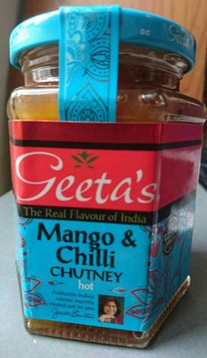 Geeta's Mango And Chilli Chutney 320G - 5021185201254