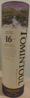 Tomintoul 16yrs whisky - 5021349100027