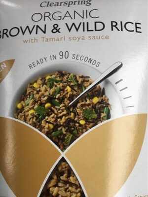 Organic brown & wild rice - 5021554000082