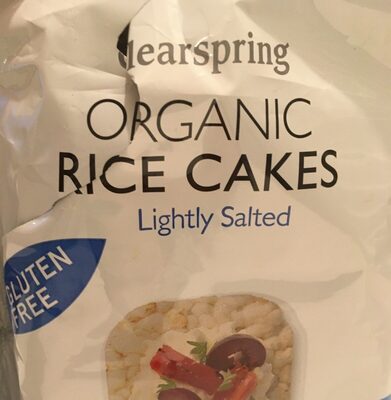Organic Rice Cakes Lighly Salted - 5021554000310