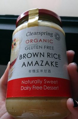 Brown rice amazake gluten free - 5021554000372