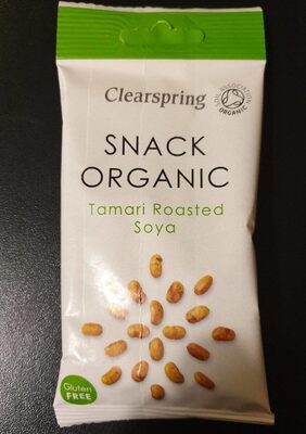 Snack Organic Tamari Roasted Soya - 5021554000396