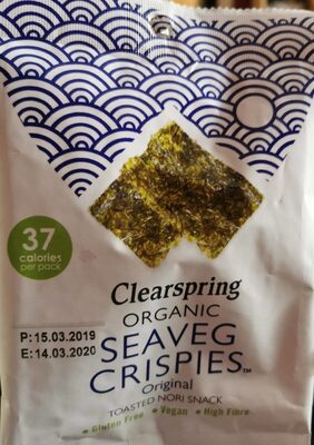 Seaveg crispies - 5021554001959