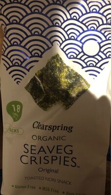 Snack Bio d'Algue Nori - 5021554002529
