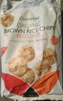 ORGANIC BROWN RICE CHIPS - 5021554002666