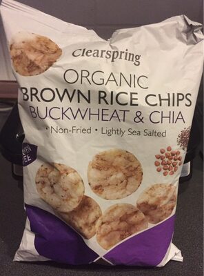 Organic Brown Rice Chips - 5021554002680