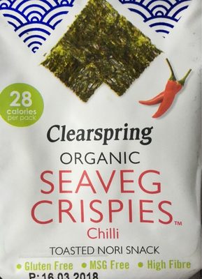 Seaveg Crispies Chilli - 5021554003397