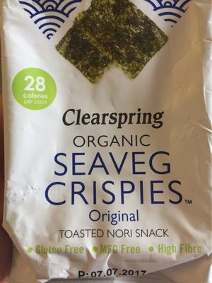 Seaveg Crispies Original - 5021554003434