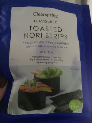 Toasted Nori Strips - 5021554970026