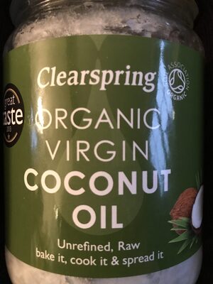 Clearspring Virgin Coconut Oil - 5021554988595