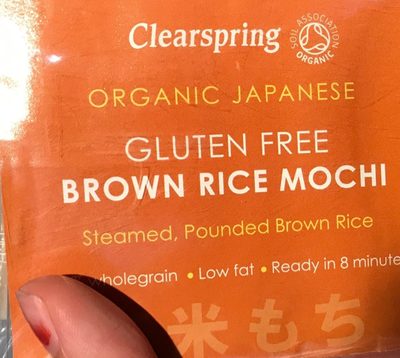 Organic Japanese Brown Rice Mochi - 5021554989332