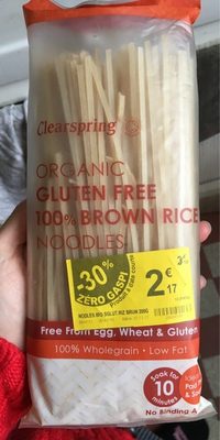 Organic Gluten Free Brown Rice Noodles - 5021554989431