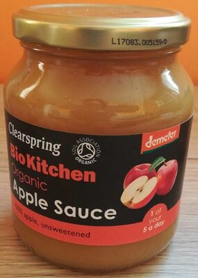 Clearspring Demeter Organic Apple Sauce - 5021554989875