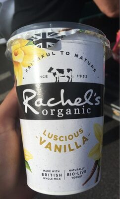 Rachel's organic luscious vanilla - 5021638000939