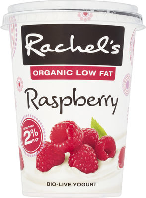 Rachel's Organic Low Fat Raspeberry Yogurt - 5021638103623