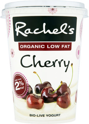 Rachel's Organic Low Fat Cherry Yogurt - 5021638124628