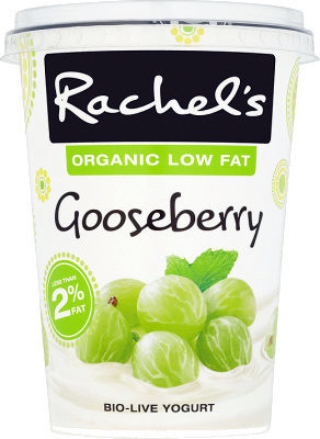 Rachel's Organic Low Fat Gooseberry Yogurt - 5021638130636
