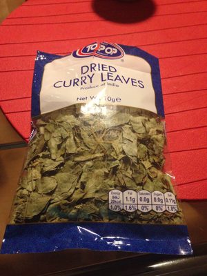 Dried curry leaves - 5021885008535