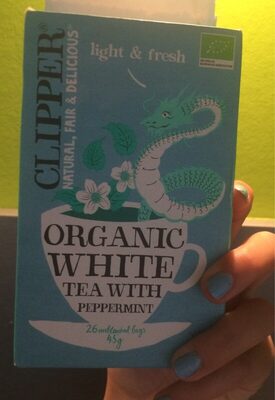 Clipper Teas Organic White Tea With Peppermint - 5021991090813