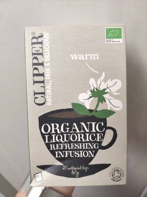 Organic Liquorice Infusion - 20 Bag - 5021991200137